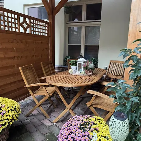 شقة Am Goethepark Im Leipziger Neuseenland *