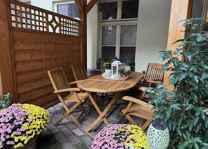 شقة Am Goethepark Im Leipziger Neuseenland *